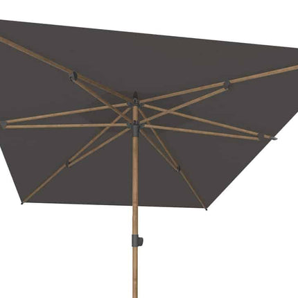 4 Seasons Outdoor Azzurro 200 x 300 cm Holzkohleholz -Look -Rahmen