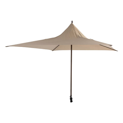 4 Seasons Outdoor Vivenda 270 x 270 cm. Strand mit Wenge -Rahmen