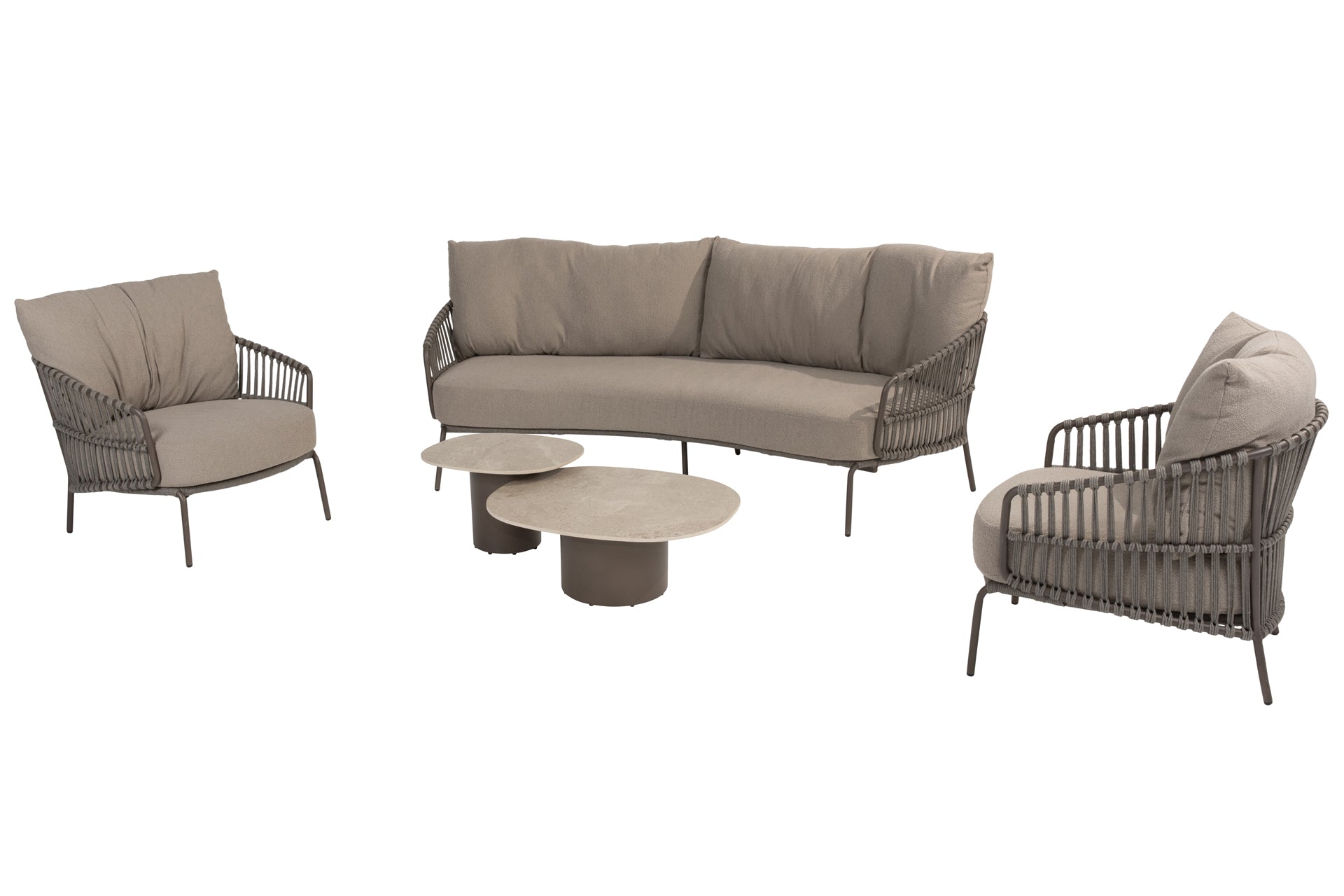 Capalbio lounge set with Sofie tables - Complete Set