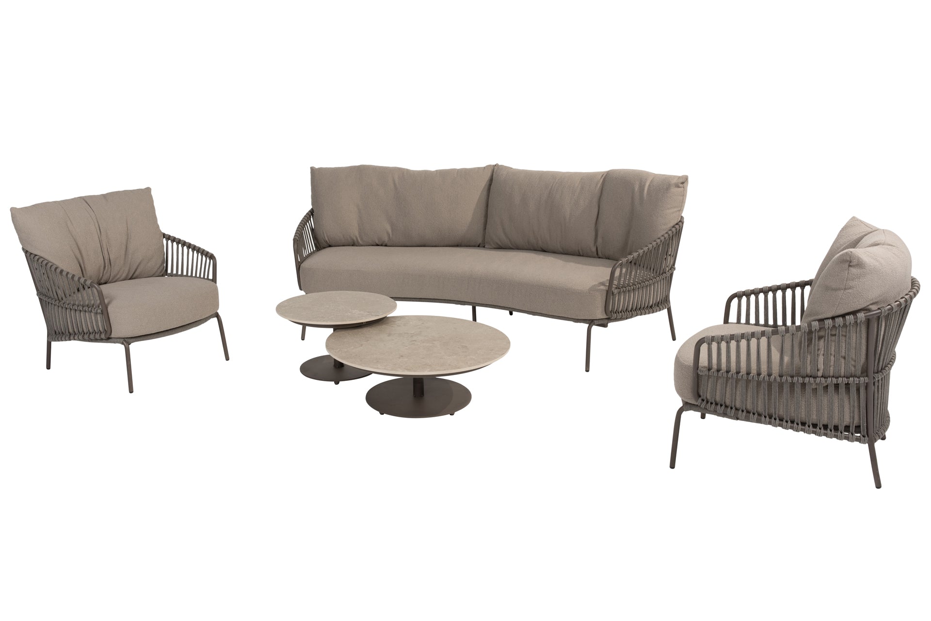 Capalbio lounge set with Boaz tables - Complete Set