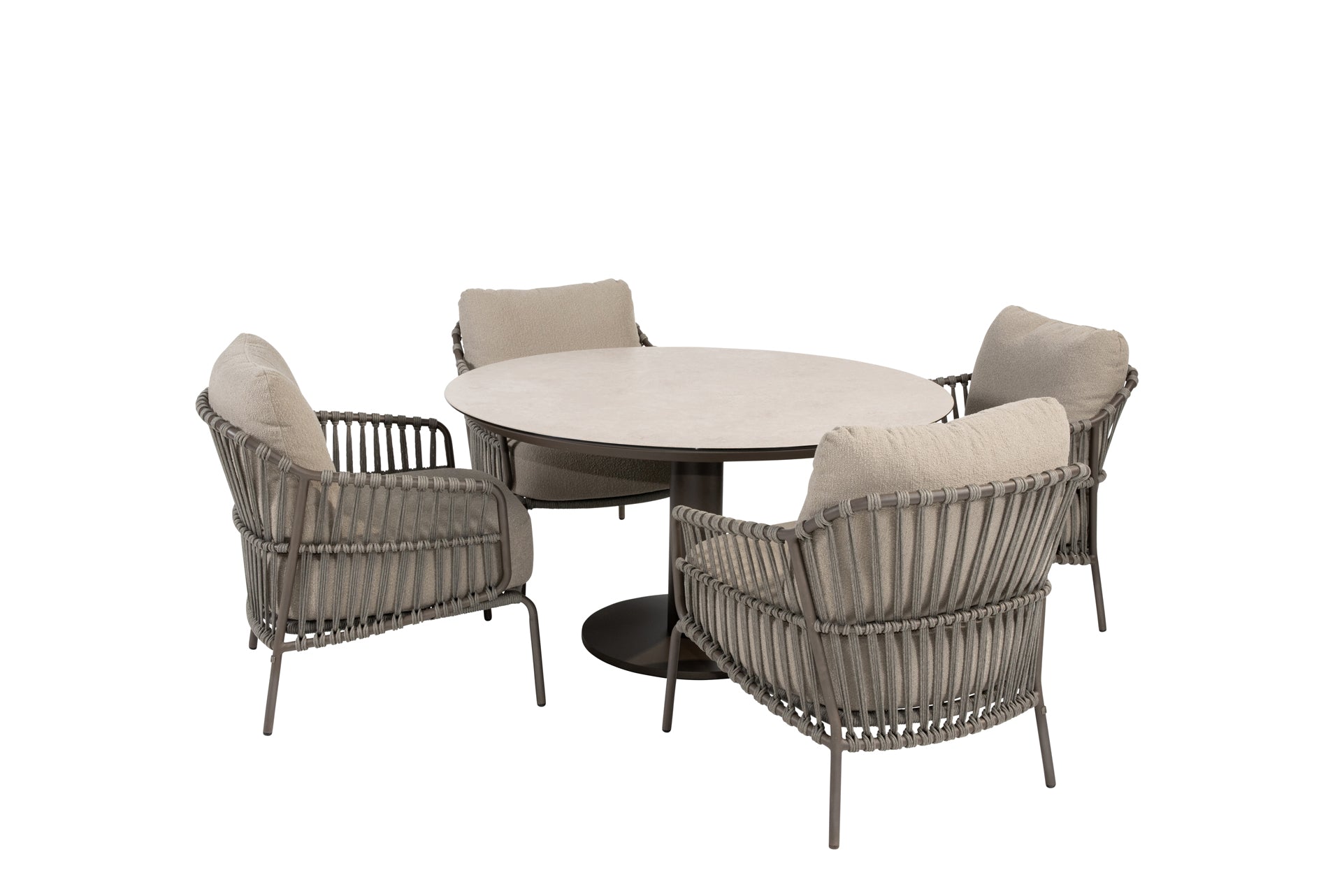 4 Seasons Outdoor Capalbio dining terre (4 st.) + Taste 4SO Sarah tafel