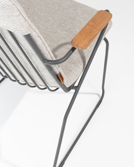 4 Seasons Outdoor Veneto Dining Anthrazit + Privada Tisch Oval HPL Blatt 240 cm