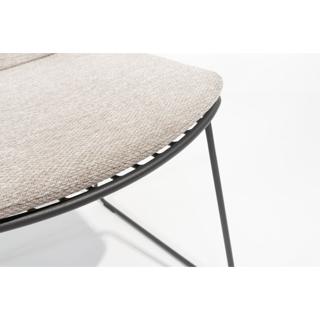 4 Seasons Outdoor Veneto Stapelstuhl Anthrazit Edelstahl inkl