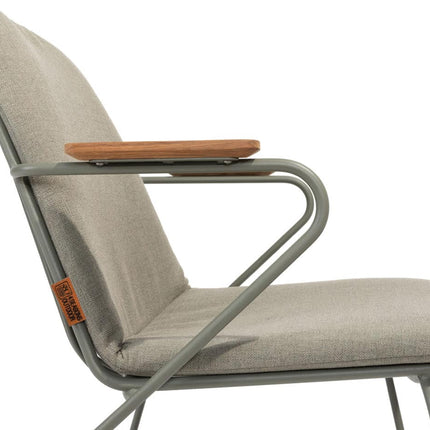 4 Seasons Outdoor Veneto Stapelstuhl Olive Edelstahl inkl