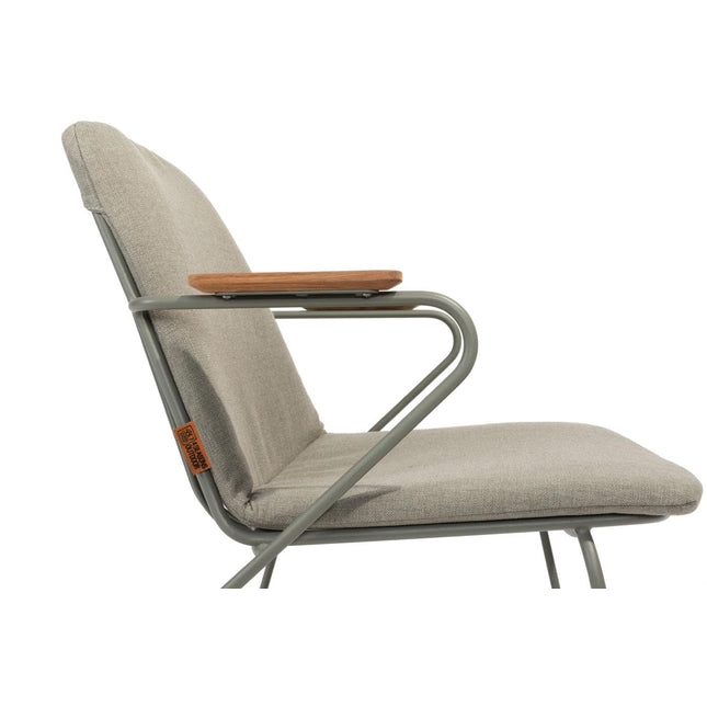 4 Seasons Outdoor Veneto Stapelstuhl Olive Edelstahl inkl