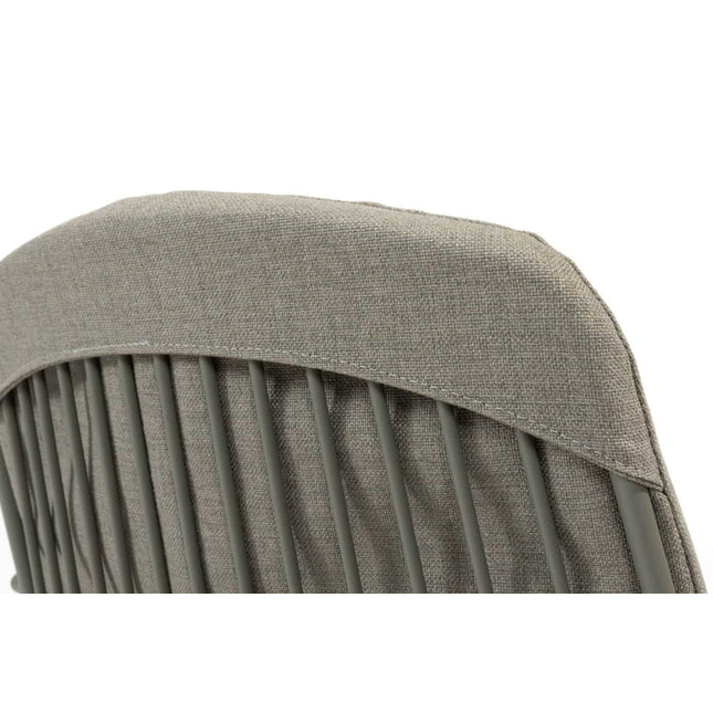 4 Seasons Outdoor Veneto Stapelstuhl Olive Edelstahl inkl