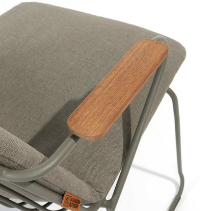 4 Seasons Outdoor Veneto Stapelstuhl Olive Edelstahl inkl