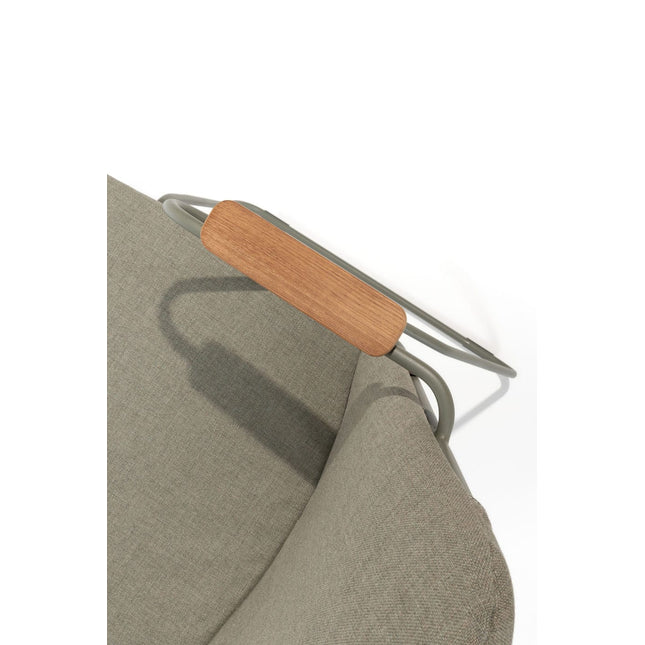 4 Seasons Outdoor Veneto Stapelstuhl Olive Edelstahl inkl