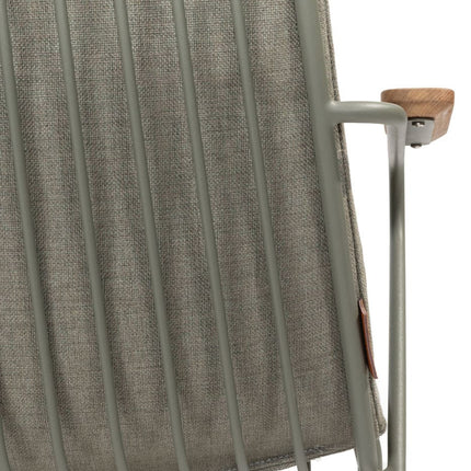 4 Seasons Outdoor Veneto Stapelstuhl Olive Edelstahl inkl