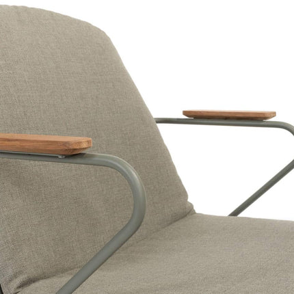 4 Seasons Outdoor Veneto Stapelstuhl Olive Edelstahl inkl