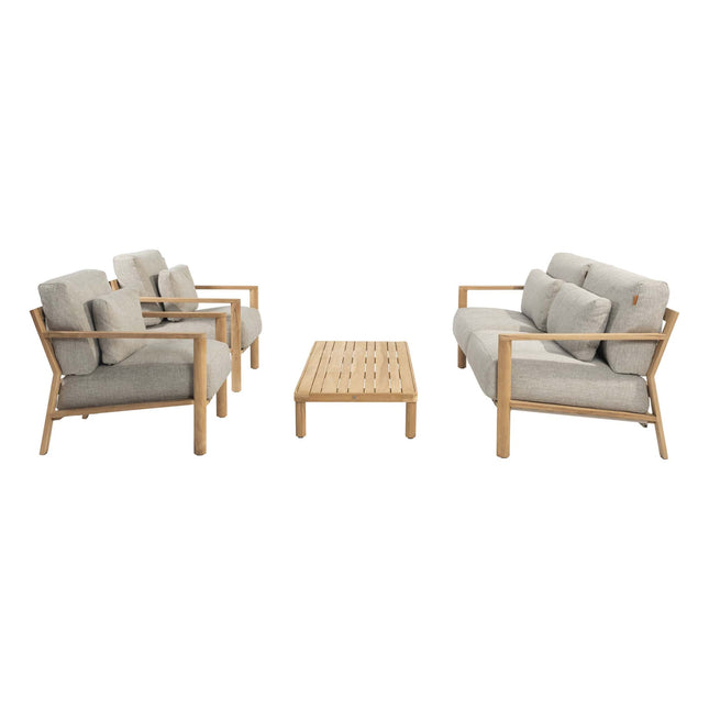 4 Seasons Outdoor Lucas Lounge Set + Finn Couchtisch
