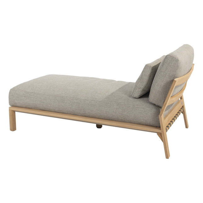 4 Seasons Outdoor Lucas Lounge Teak inkl. 3 Kissen