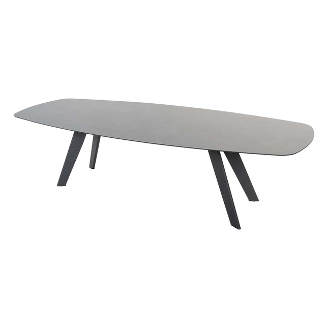 4 Seasons Outdoor Veneto Dining Anthrazit + Montana Tisch HPL Slate Anthrazit 280 cm