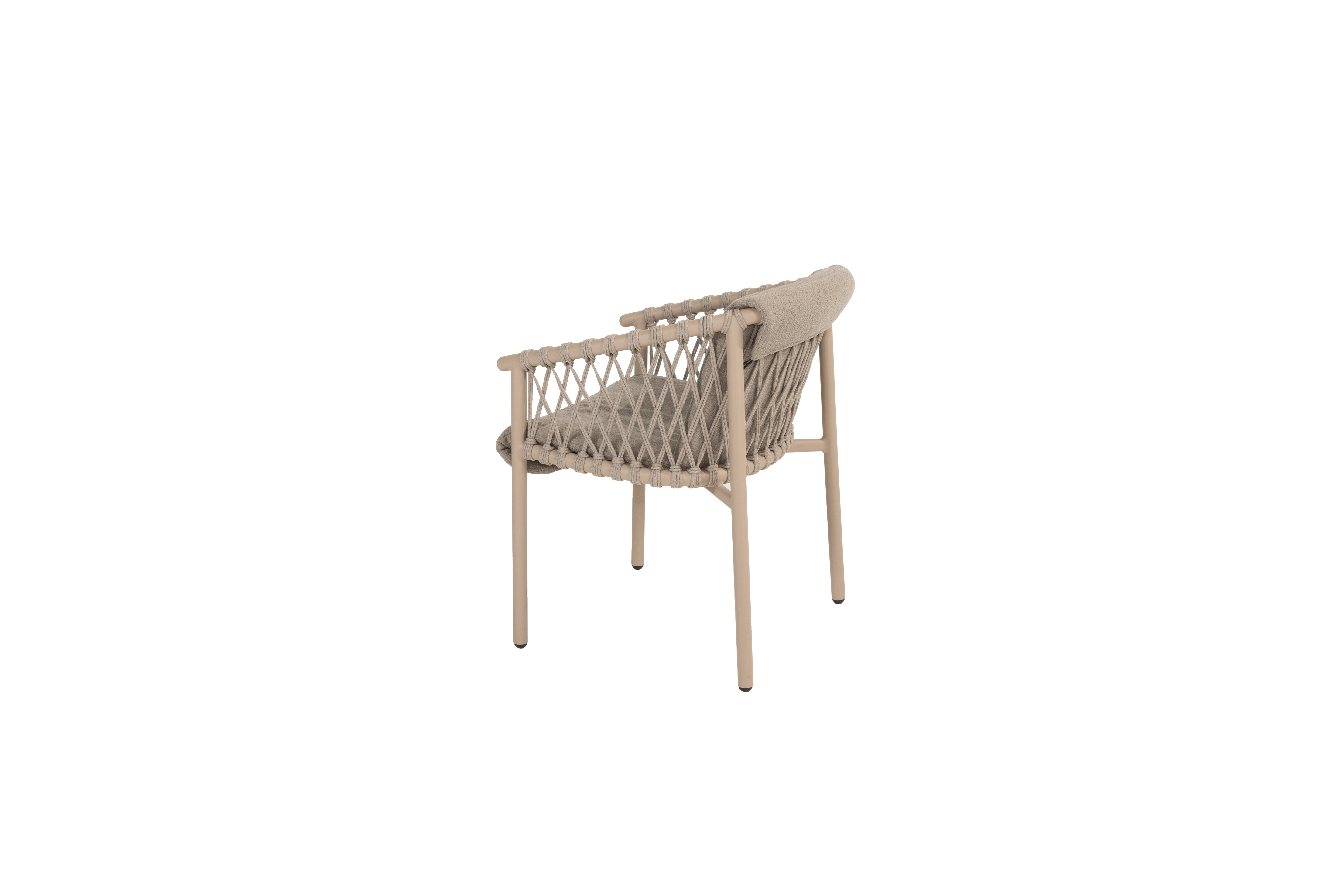 4SO Allora loungestoel latte incl. 2 kussens - afbeelding 3