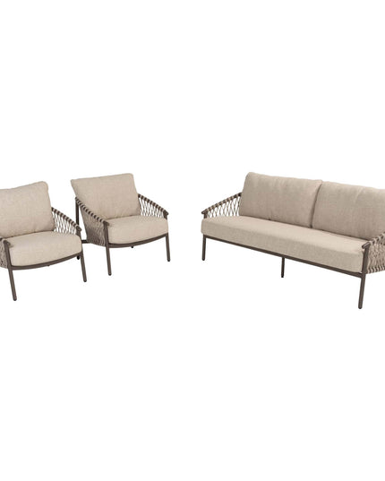 4 Seasons Outdoor Allora Lounge Set ohne Couchtisch