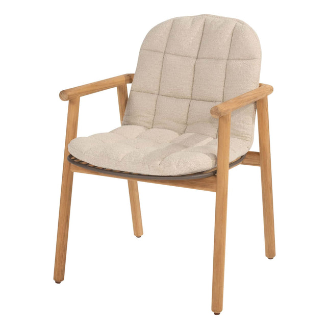 4 Seasons Outdoor Samos Essstuhl inkl. Kissen