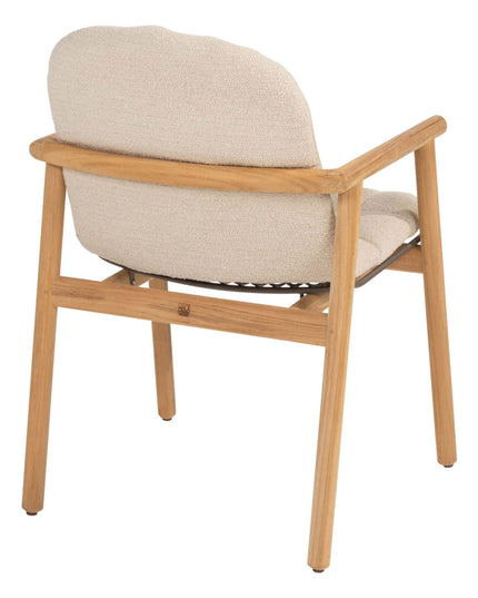 4 Seasons Outdoor Samos Essstuhl + Geschmack 4SO Liam Tisch mit Keramikplatten 240 cm