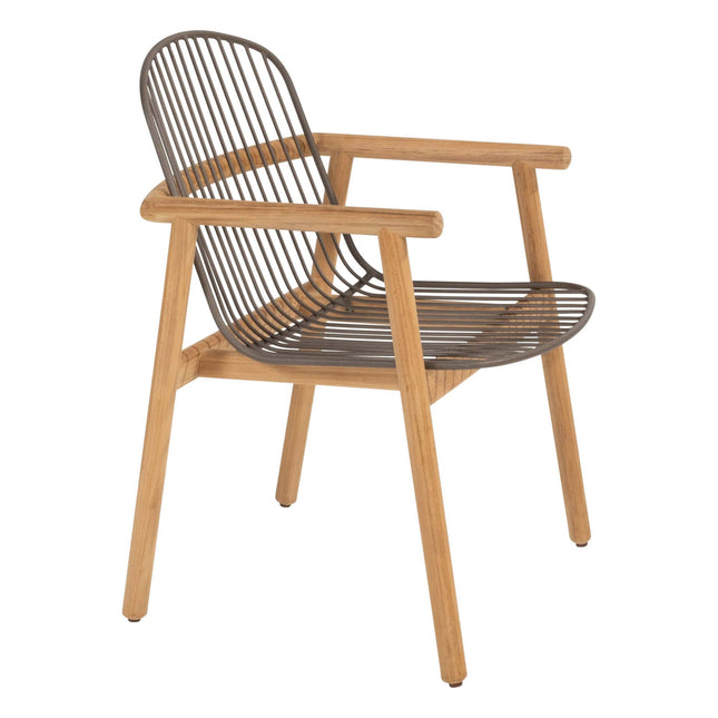 4 Seasons Outdoor Samos Essstuhl + Taste 4SO Liam Tisch mit Keramikplatten 240 cm