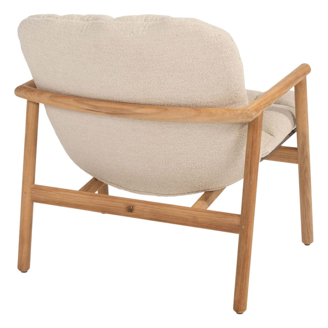 4 Seasons Outdoor Samos Bistro Lounge Set + Finn Coffee Teak Teak 60 Ø CM