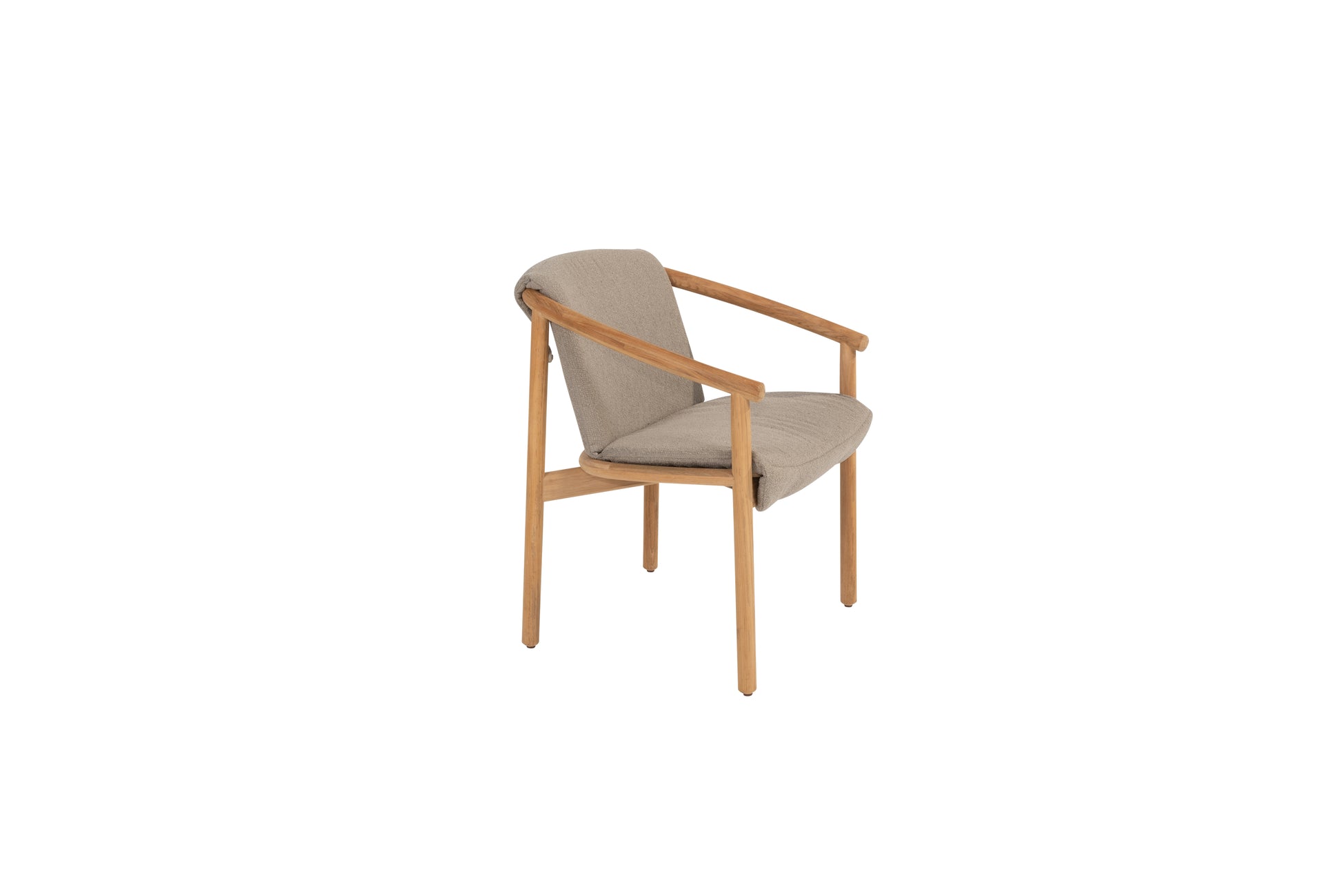 4SO Tess dining stoel taupe incl. 2 kussens - afbeelding 4