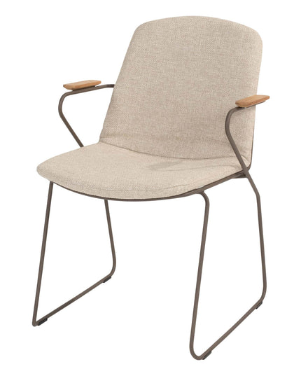 4 Seasons Outdoor Veneto Dining Terre + Taste 4SO Prado Teak Tabelle 130 Ø CM