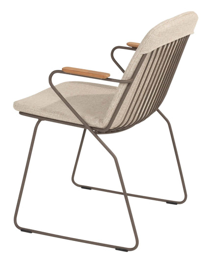 4 Seasons Outdoor Veneto Dining Terre + Taste 4SO Prado Teak Tabelle 130 Ø CM