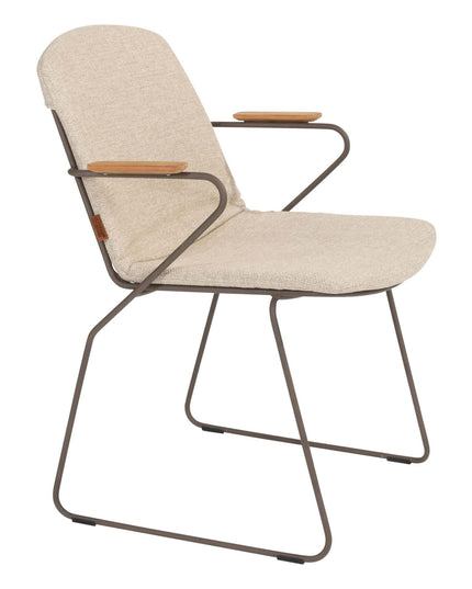 4 Seasons Outdoor Veneto Dining Terre + Taste 4SO Prado Teak Tabelle 130 Ø CM