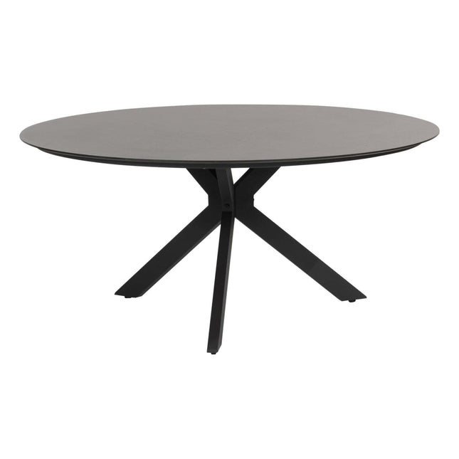 4 Seasons Outdoor Locarno Tisch HPL Slate Anthracit 160 Ø cm