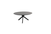 4 Seasons Outdoor Locarno dining table 160cm HPL slate anthracite top - Image 1