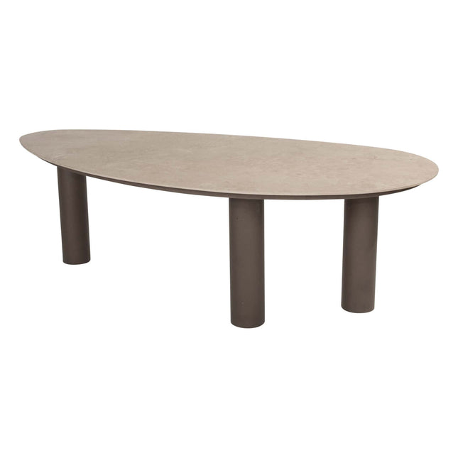 4 Seasons Outdoor Arizona Tisch Keramikblatt Kieselform 240 x 120 cm