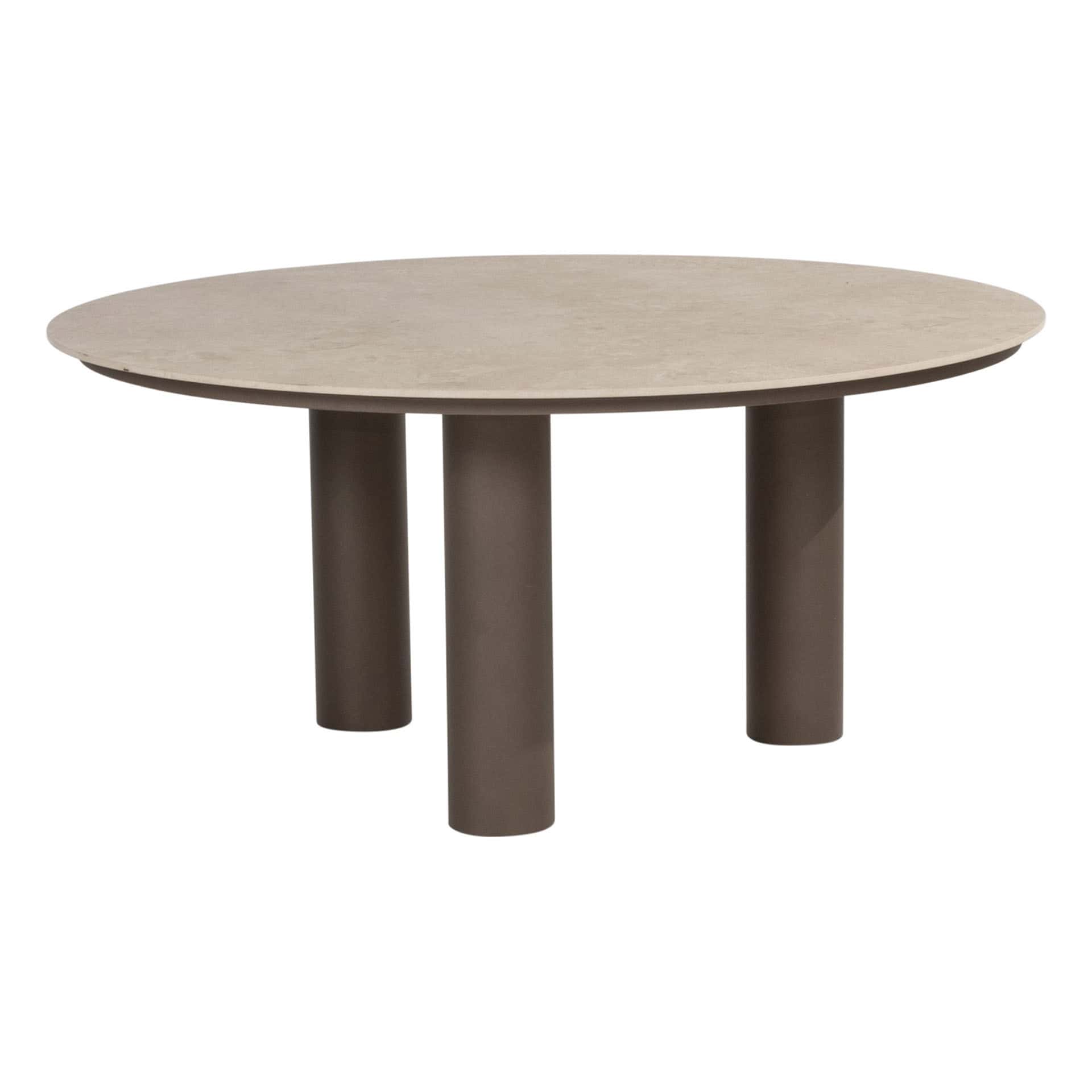 4SO Allora dining set terre (6 st.) met Arizona tafel ⌀160cm - afbeelding 13