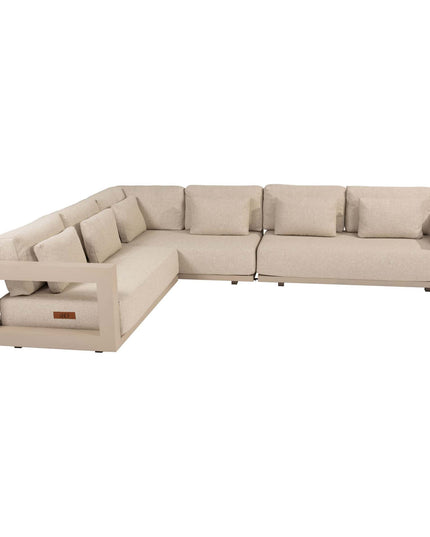 4 Seasons Outdoor Metropolitan Lounge Set Latte ohne Couchtisch