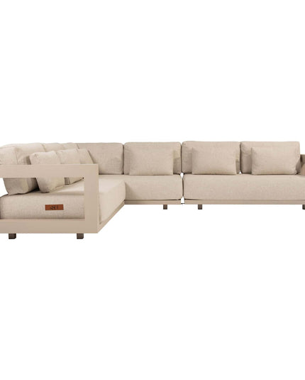 4 Seasons Outdoor Metropolitan Lounge Set Latte ohne Couchtisch