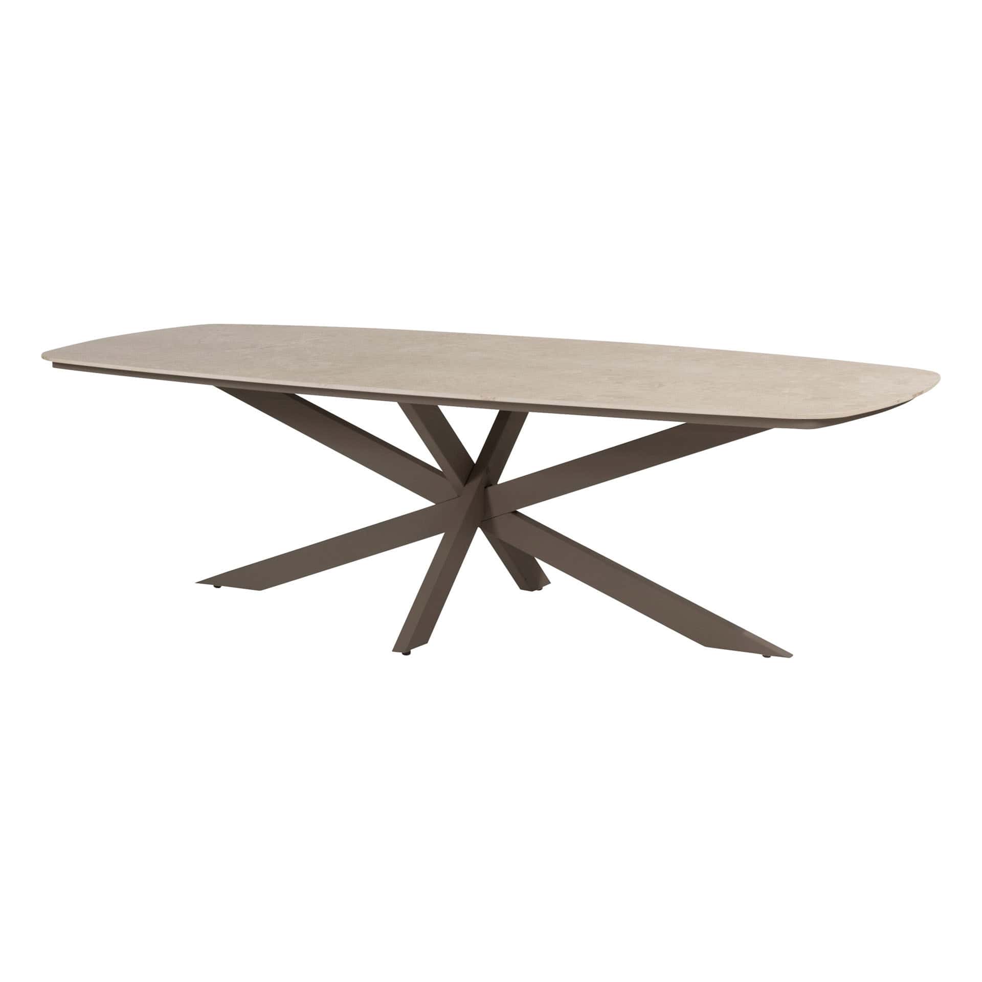 4SO Capalbio low dining set (6 st.) met Nevada tafel 250x105cm - afbeelding 7