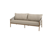 4SO Milos bank 3-zits amber incl. 3 kussens