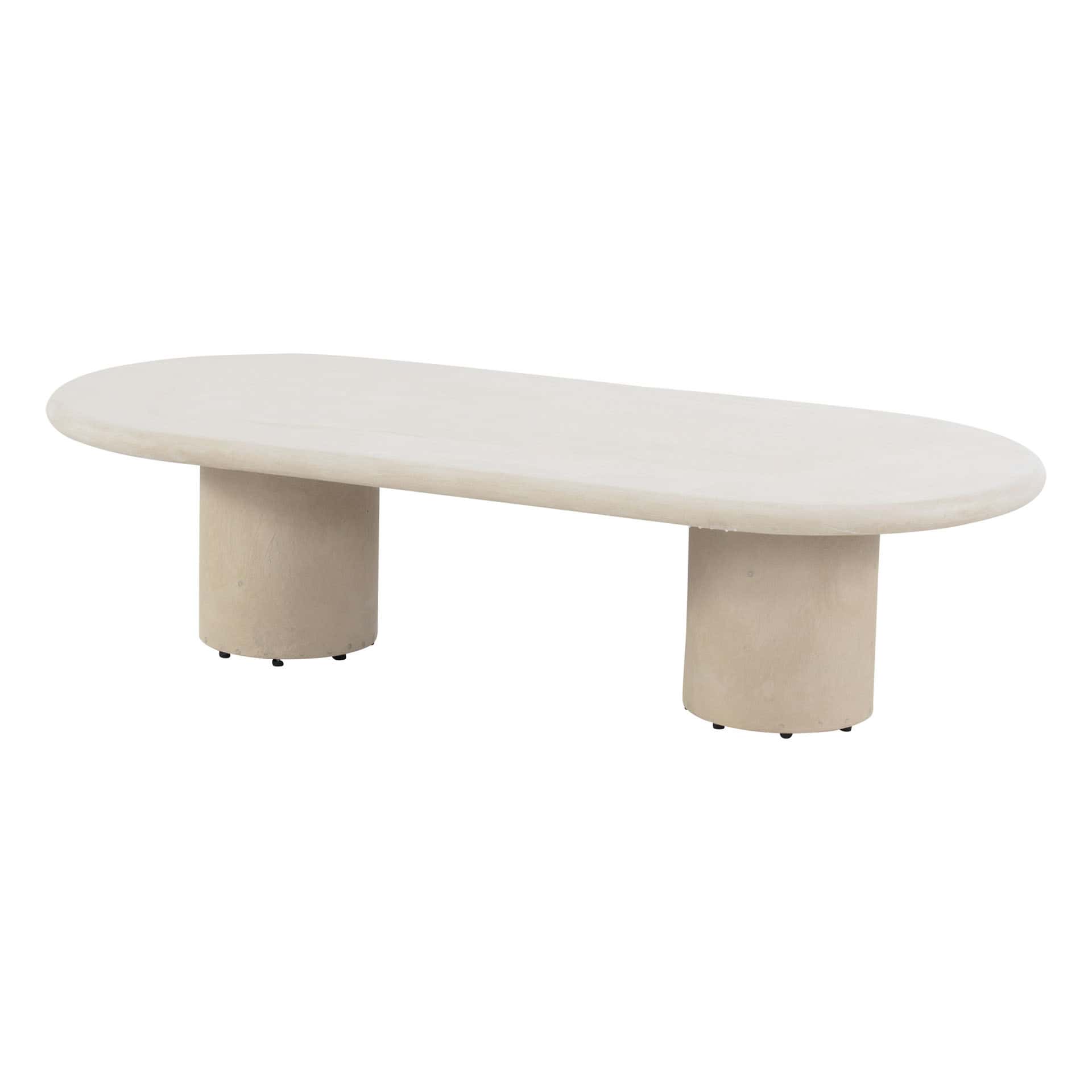 4SO Martinique lounge set amber met Hampton salontafel 65x35cm