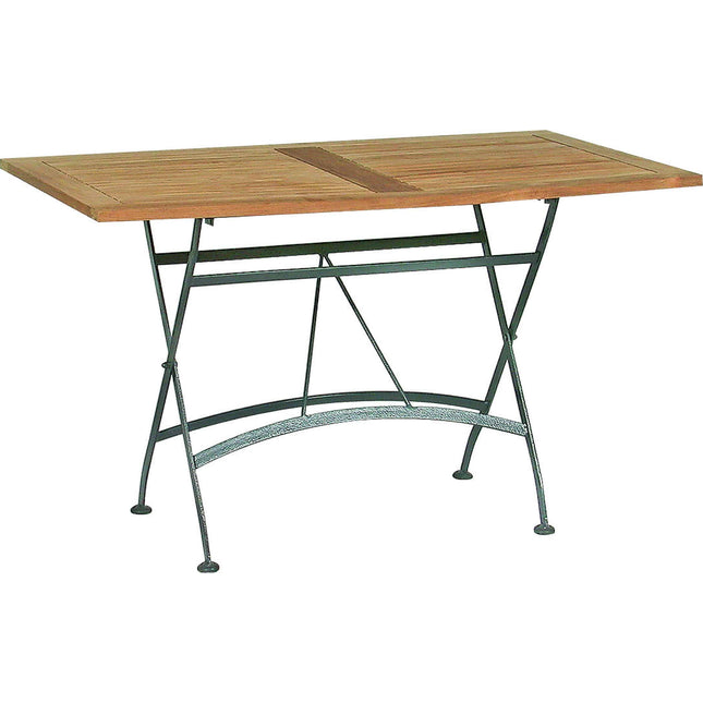 4 Seasons Outdoor Darwin Teak Tabelle 120 cm faltbar