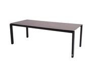 4 Seasons Outdoor Goa frame anthracite with with HPL Slate anthracite 220x95cm - Image 1
