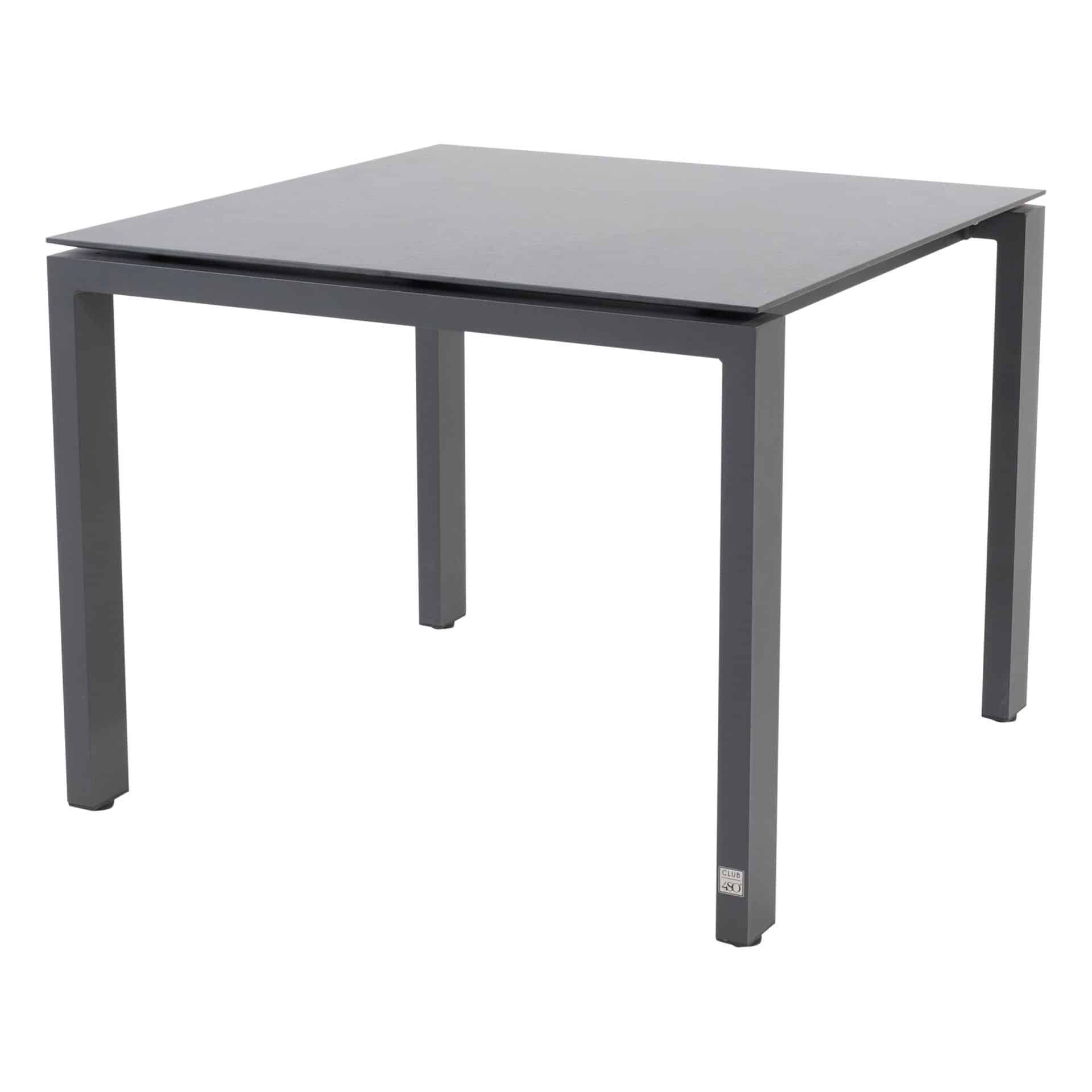 Taste 4SO Aprilla dining pure (4 st.) + Goa tafel HPL slate anthracite 95 cm - afbeelding 17