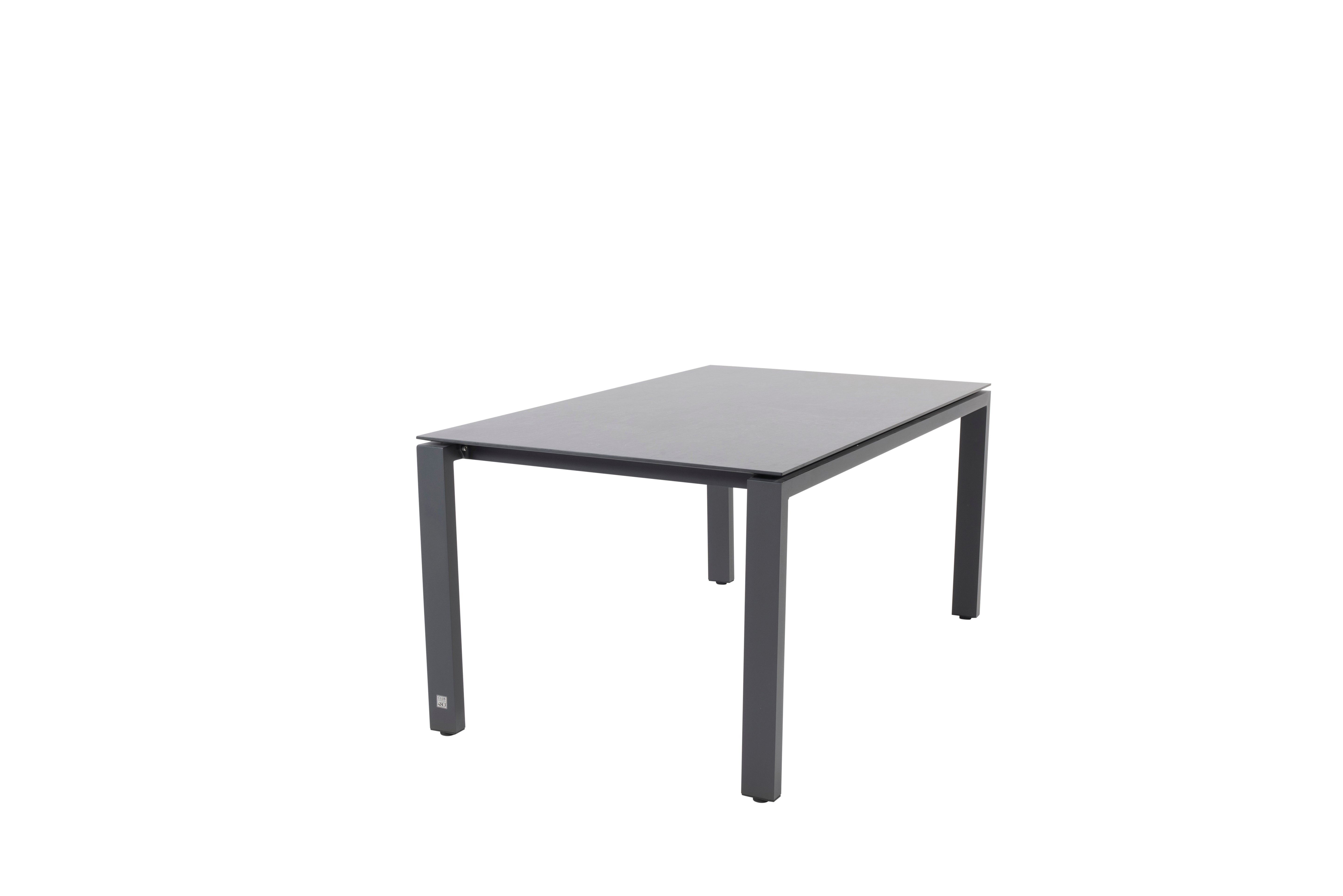4 Seasons Outdoor Goa dining table 160x95cm with HPL Slate anthracite - Image 2
