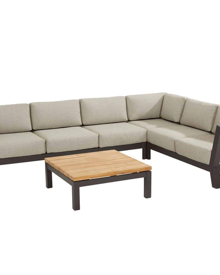 4 Seasons Outdoor Meteoro Lounge Set + Mitte + Capitol Couchtabelle 90 x 90 cm