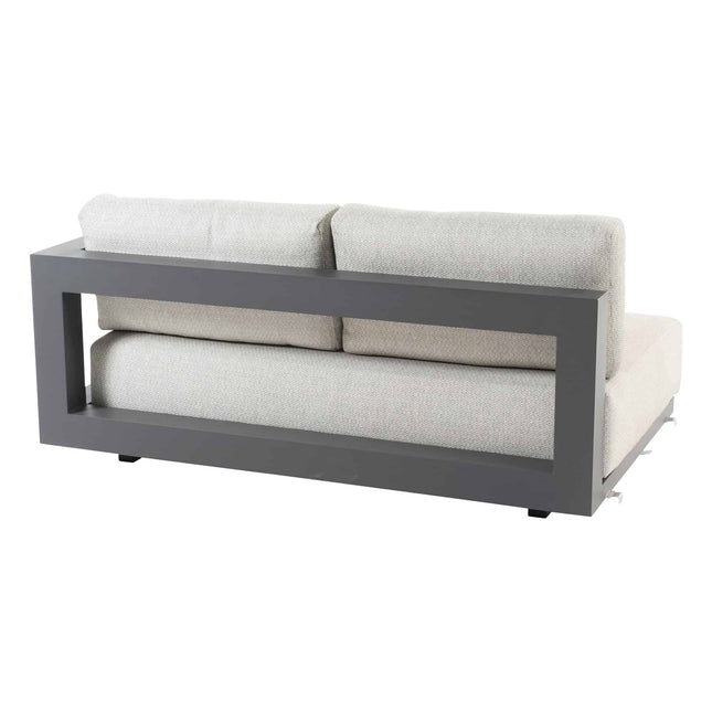 4 Seasons Outdoor Metropolitan Lounge auf der linken Seite ohne Couchtisch