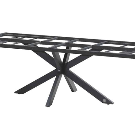 4 Seasons Outdoor Minerva Tisch HPL Blatt Holz Look 220 cm