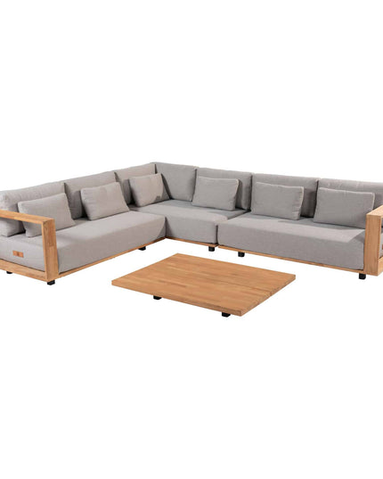 4 Seasons Outdoor Eternity Lounge Set Links + Metropolitan Couchtabelle 120 cm