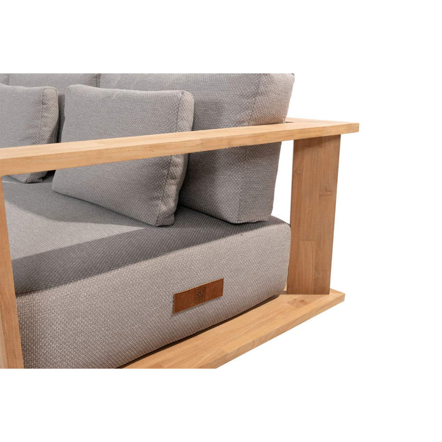 4 Seasons Outdoor Eternity Lounge Set Links + Metropolitan Couchtabelle 120 cm