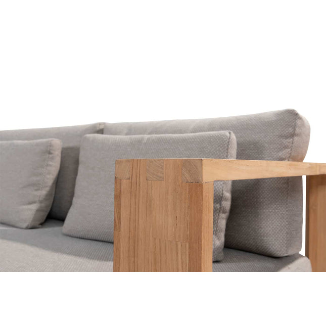 4 Seasons Outdoor Eternity Lounge Set Links + Metropolitan Couchtabelle 120 cm