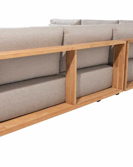 4 Seasons Outdoor Eternity Lounge Set Links + Metropolitan Couchtabelle 120 cm