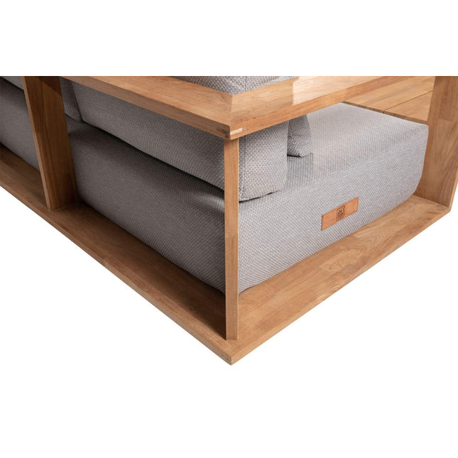 4 Seasons Outdoor Eternity Lounge Set Links + Metropolitan Couchtabelle 120 cm