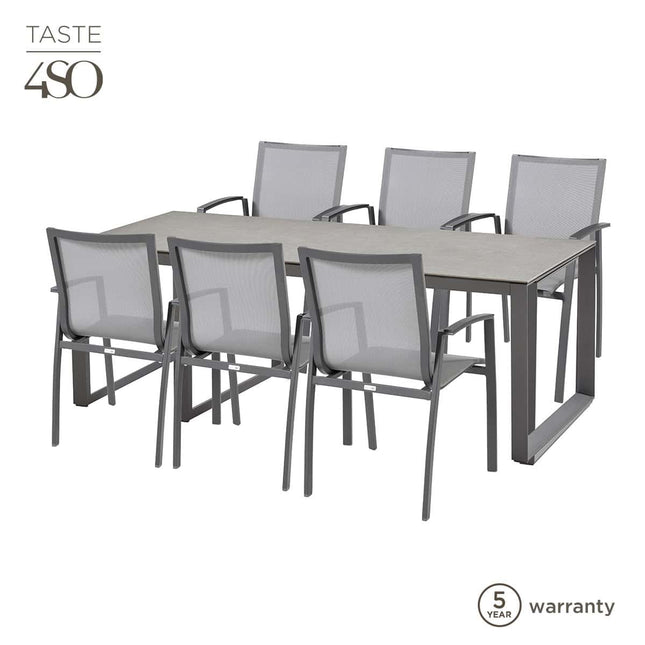 Taste 4SO Turina Dining + Heritage Keramik Tabelle 220 cm