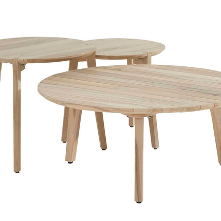 4 Seasons Outdoor Gabor Couchtisch Teak 90 cm Ø